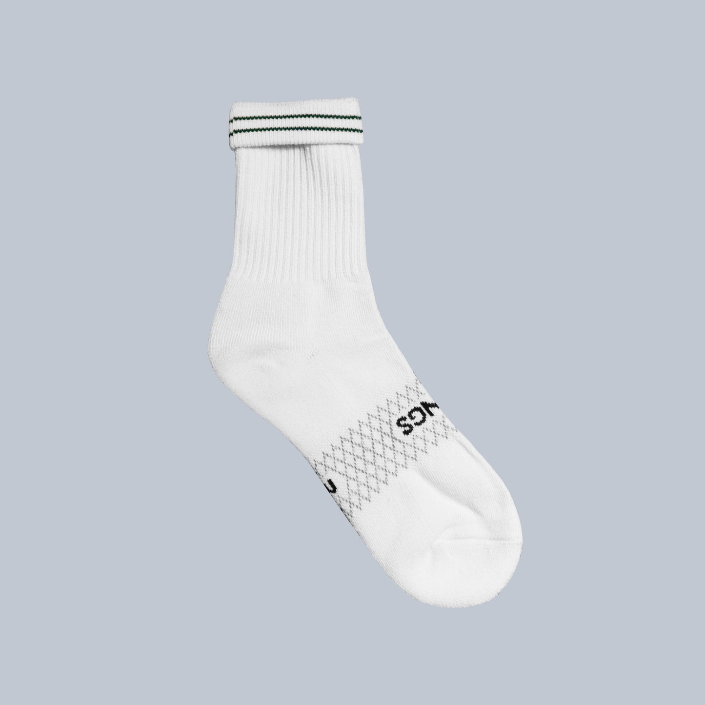 Everyday Crew Sock White 3-pack